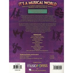 It's A Musical World - Multicultural Collection Of Songs, Dances And Fun Facts