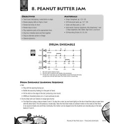 SCHMID WILL PEANUT BUTTER JAM WORLD MUSIC DRUMMING TEACHER EDITION BK