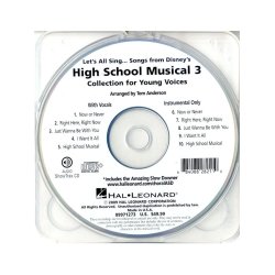 Let's All Sing Songs From Disney's High School Musical 3 (Showtrax CD)