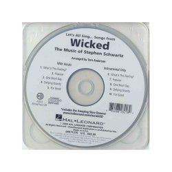 Let's All Sing Songs from Wicked: Collection for Young Voices (Showtrax CD)