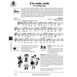 A LA RUEDA RUEDA (ED ESQUENAZI & CABRERA) FOLK SONGS CHOR BK/CD