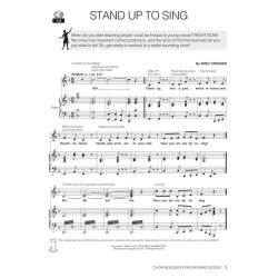 Emily Crocker/Rollo Dilworth: Choir Builders For Growing Voices - 18 Vocal Exercises For Warm-up And Workout