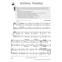 Emily Crocker/Rollo Dilworth: Choir Builders For Growing Voices - 18 Vocal Exercises For Warm-up And Workout