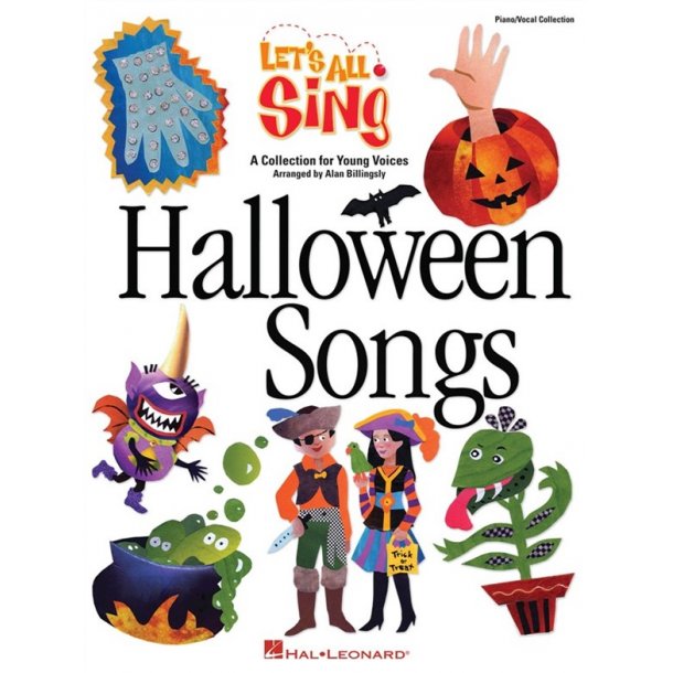 LET'S ALL SING HALLOWEEN SONGS (ARR BILLINGSLEY ALAN) PIANO &amp; VOCAL BK