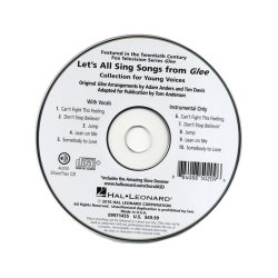 Let's All Sing Songs From Glee - Performance/Accompaniment CD