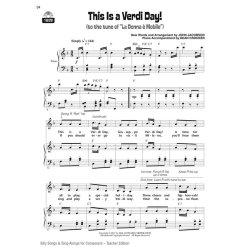 SILLY SONGS AND SING ALONGS FOR COMPOSERS TEACHER EDITION BK