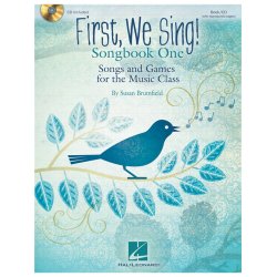 Brumfield Susan First We Sing Songbook 1 Choral Book/Cd