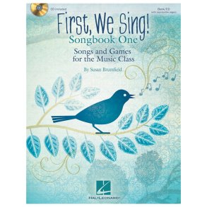 Brumfield Susan First We Sing Songbook 1 Choral Book/Cd