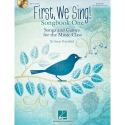 Brumfield Susan First We Sing Songbook 1 Choral Book/Cd