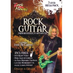 John McCarthy: Rock Guitar 3 DVD Mega Pack (Beginner - Advanced)