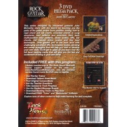 John McCarthy: Rock Guitar 3 DVD Mega Pack (Beginner - Advanced)