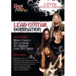 The Rock House Method: Lead Guitar Domination (4 DVD Set)