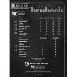 Jazz Play-Along Volume 161: Dave Brubeck