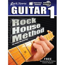 ROCK HOUSE METHOD LEARN GUITAR 1 METHOD FOR NEW GENERATION GTR BK/CD