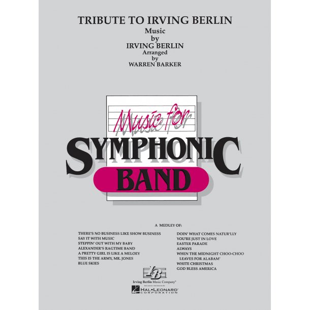 Tribute to Irving Berlin