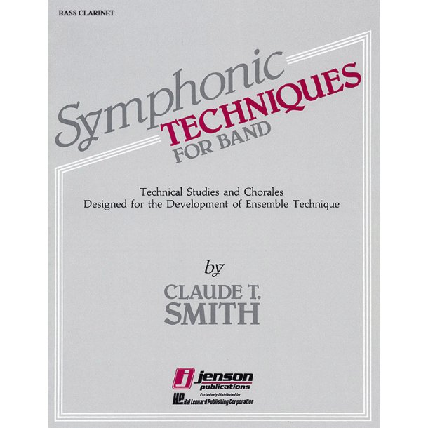 Symphonic Techniques For Band : Bass Clarinet