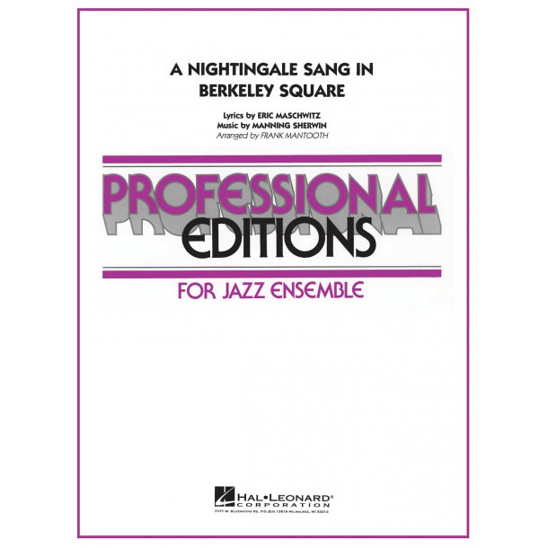 A Nightingale sang in the Berkeley Square