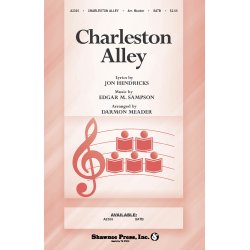 Sampson Charleston Alley Satb Chor