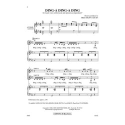 Gilpin Greg Ding-A Ding-A Ding 2 Part Choral