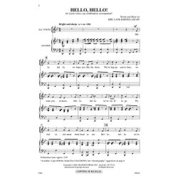 Barnes Hello Hello 2pt Chor