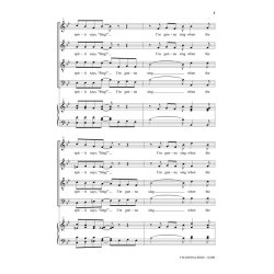 I'M GONNA SING (BESIG DON) SATB A CAPPELLA CHORAL
