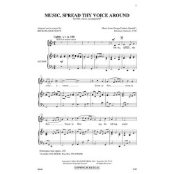 HANDEL MUSIC SPREAD THY VOICE AROUND SOLOMON ORATORIO (MAYO) SSA CHOR
