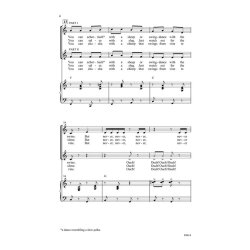 MARK BURROWS NEVER POLKA WITH A PORCUPINE 2-PART CHORAL SHEET