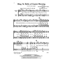 DON BESIG &amp; NANCY PRICE RING YE BELLS OF EASTER MORNING SATB A CAPPELL