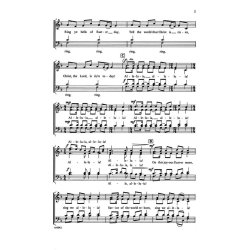 DON BESIG &amp; NANCY PRICE RING YE BELLS OF EASTER MORNING SATB A CAPPELL