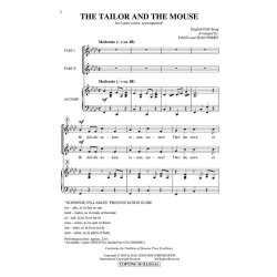 TAILOR AND THE MOUSE (PERRY DAVE & JEAN) 2 PART CHORAL