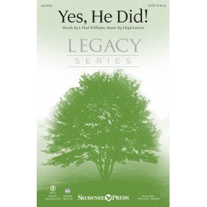 Lloyd Larson: Yes, He Did! (SATB)