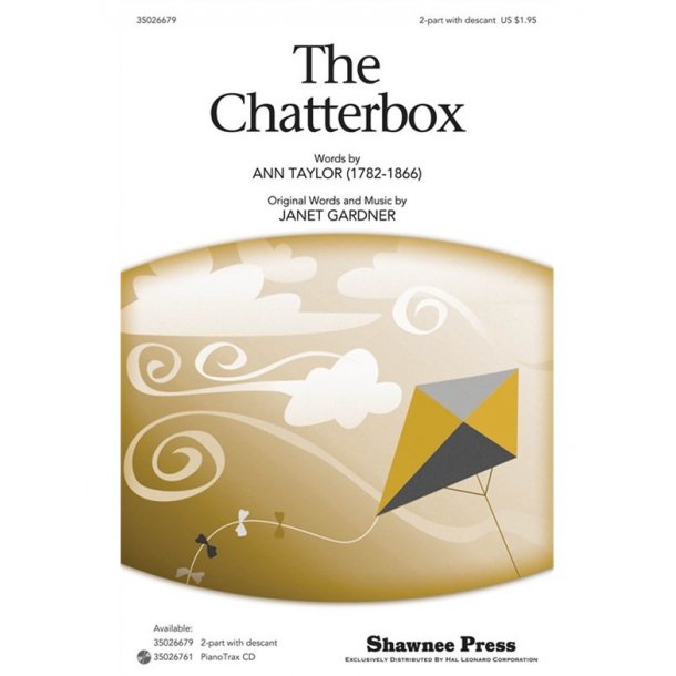 GARDNER JANET THE CHATTERBOX 2 PART OPT DESCANT CHORAL