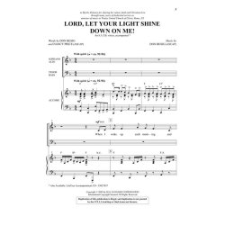 BESIG DON & PRICE NANCY LORD LET YOUR LIGHT SHINE DOWN ON ME SATB CHOR