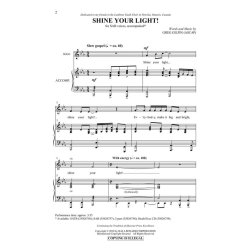 Greg Gilpin: Shine Your Light! (SAB)