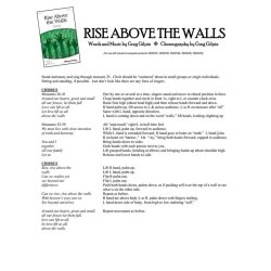 Gilpin Greg Rise Above The Walls Satb Choral