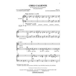Giardiniere David/Martin Joseph Chili Caliente 3 Part Mixed Choral