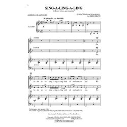 GILPIN GREG SING-A-LING-A-LING 2PT CHOR