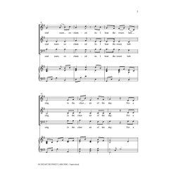 As I Hear The Sweet Lark Sing (Arr. Gilpin) (3-Part)