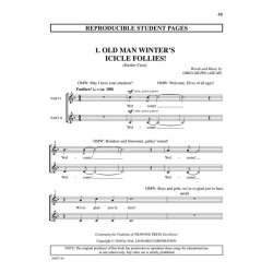 Greg Gilpin: Old Man Winter's Icicle Follies (Score And Parts)