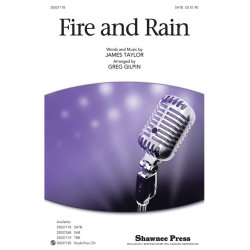 Taylor Fire And Rain (Gilpin) Satb