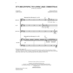 Meredith Willson: It's Beginning to Look Like Christmas (SAB)