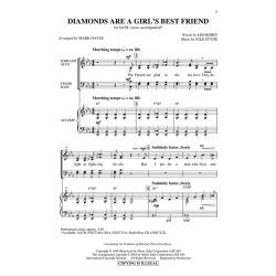 STYNE J/ROBIN L DIAMONDS ARE A GIRL'S BEST FRIEND (HAYES M) SATB