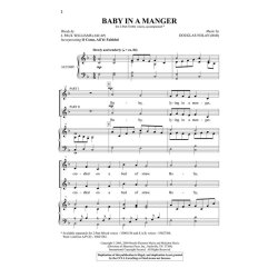 DOUGLAS NOLAN & J PAUL WILLIAMS BABY IN A MANGER 2PT TREBLE CHOR