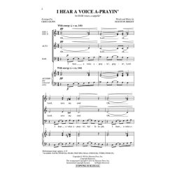 Houston Bright: I Hear A Voice A-Prayin' (Arr. Gilpin) (SSAB)
