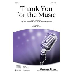 Abba Thank You For Music Estes Satb