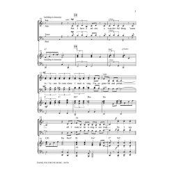 Abba Thank You For Music Estes Satb