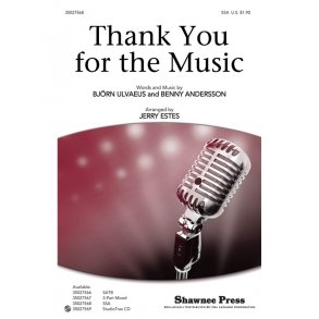 Abba Thank You For Music (Estes) Ssa