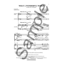 George Weiss/Bob Thiele: What A Wonderful World (Arr. Mark Hayes)