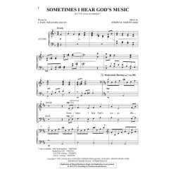 MARTIN WILLIAMS SOMETIMES I HEAR GODS MUSIC TTB