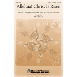 ALLELUIA! CHRIST IS RISEN (ARR PETHEL STAN) SATB